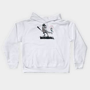 baseball game Kids Hoodie